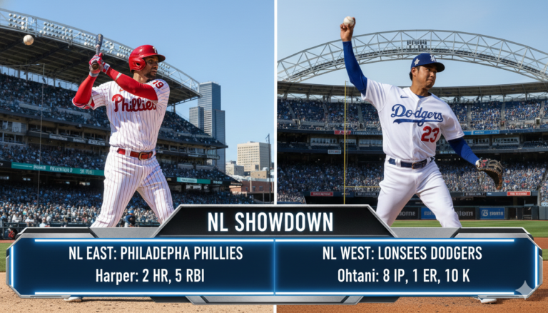 Phillies vs Dodgers Match Player Stats