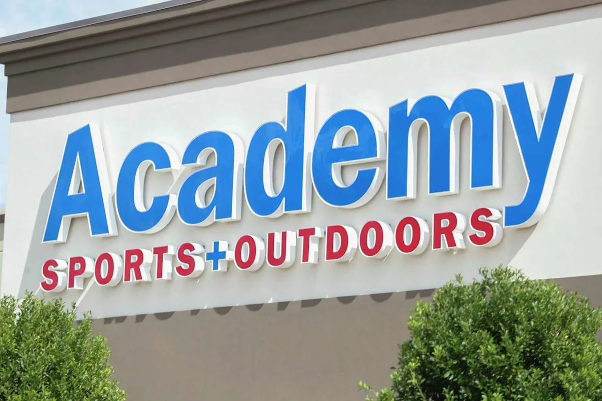 Academy Sports firearms section