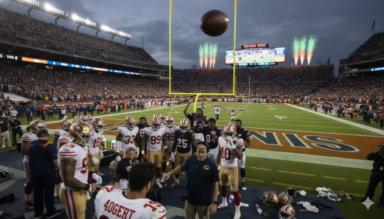 Chicago Bears vs 49ers Match Player Stats
