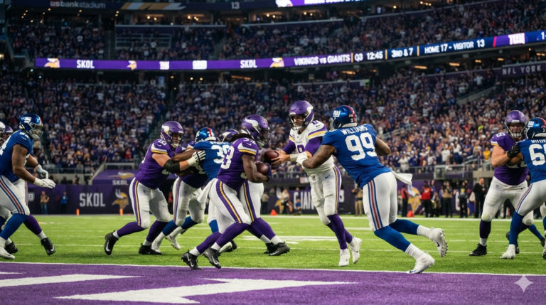 Minnesota Vikings vs. New York Giants Stats
