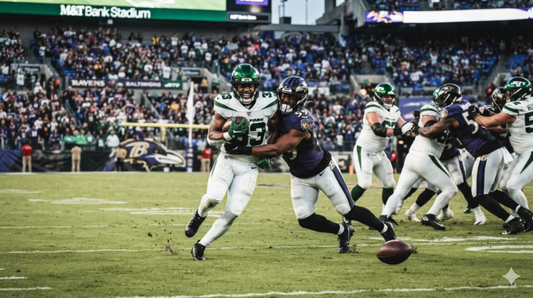 New York Jets vs Baltimore Ravens Stats