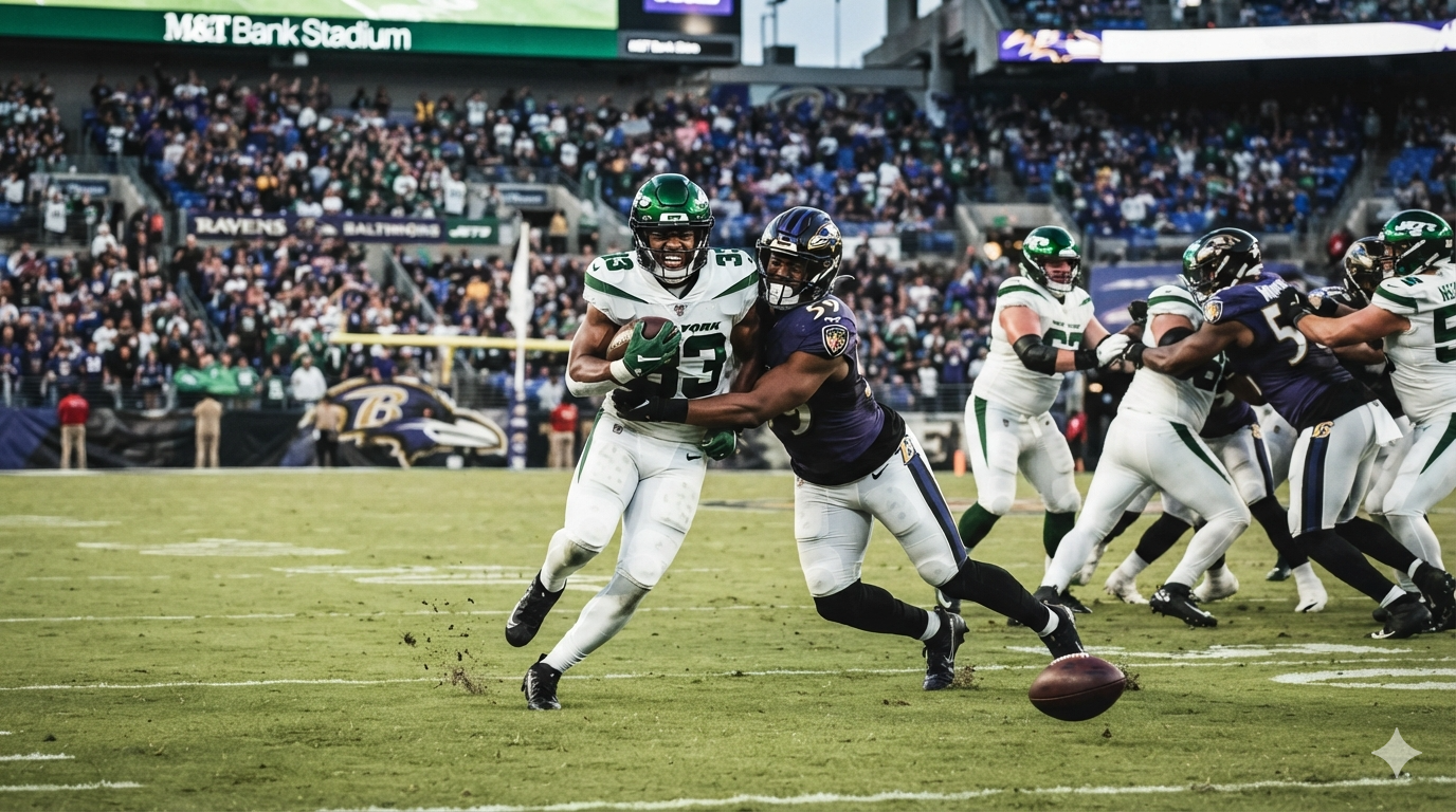 New York Jets vs Baltimore Ravens Stats
