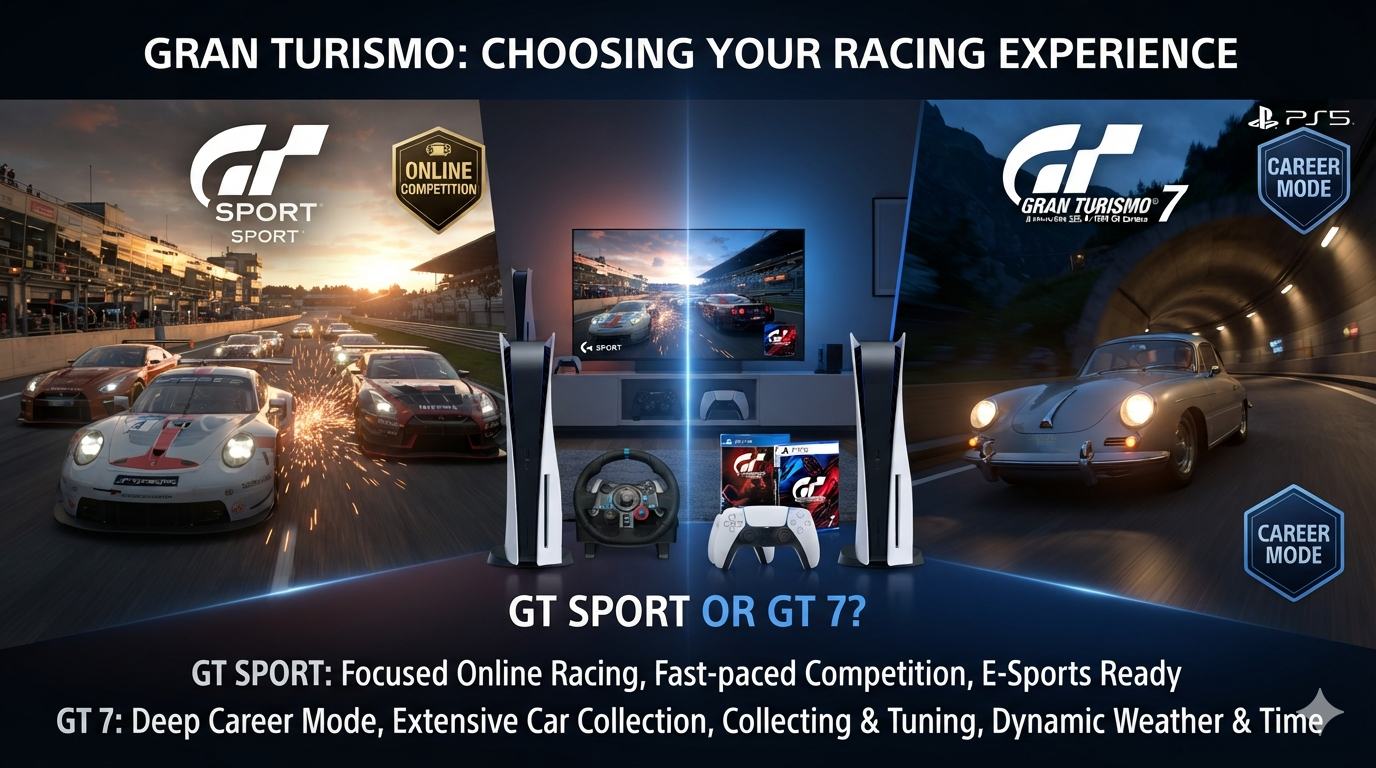 GT Sport vs GT 7