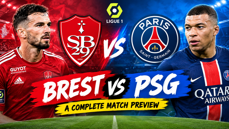 Brest vs PSG